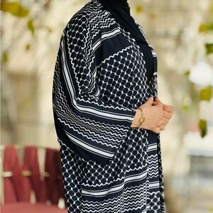 Kuffiyah cardigan free size